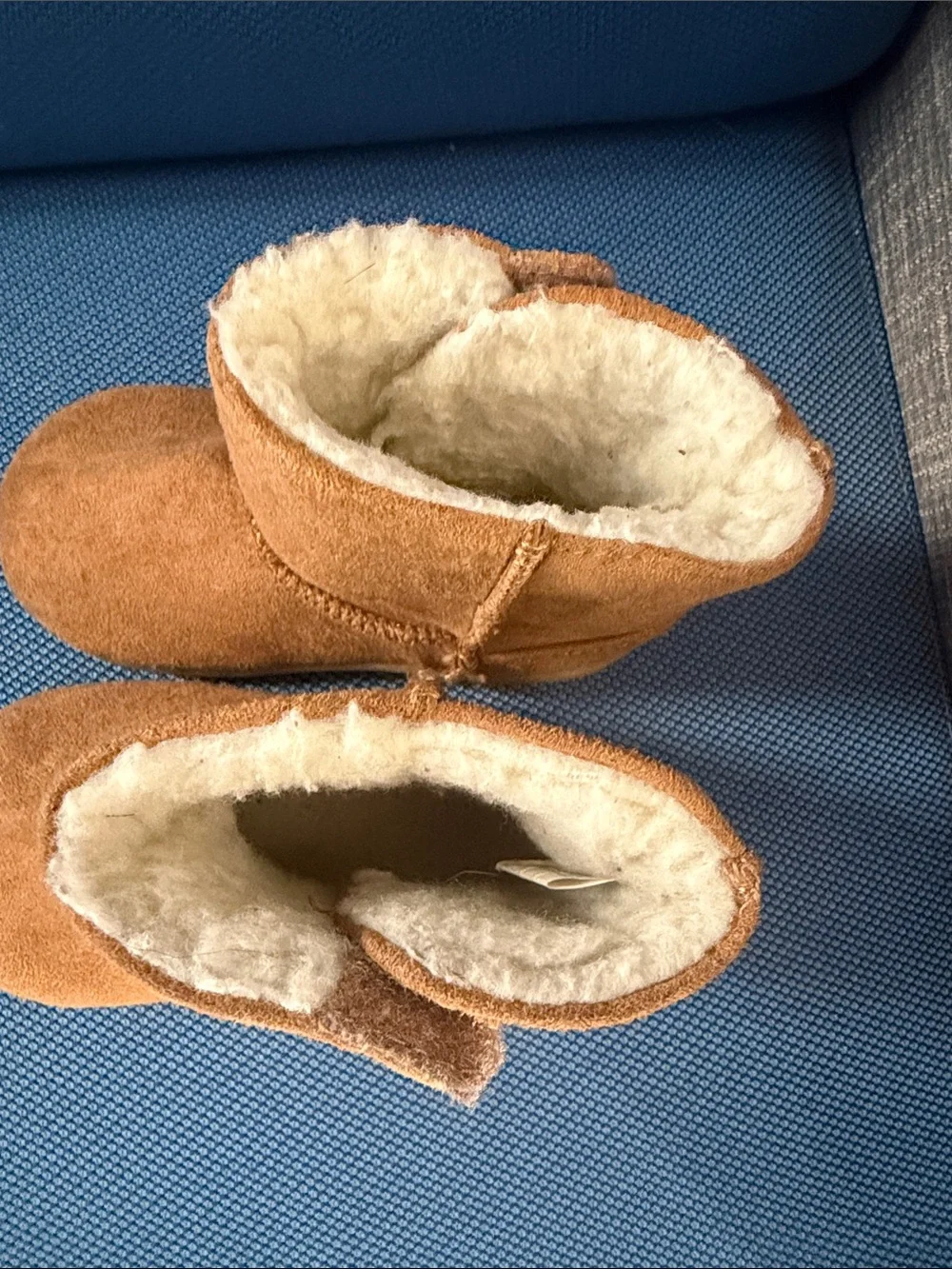 Toddler black Ankle Boots size 6 & Tan Boots size 5 set